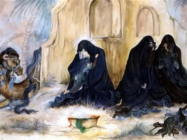 نحوه جان‌سپردن حضرت رقیه(س)